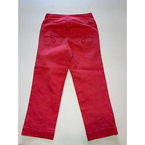 Jag Jeans Women’s Size 4 Fuscia Straight Leg Pull On‎ Stretch Classic Fit - Picture 7 of 8